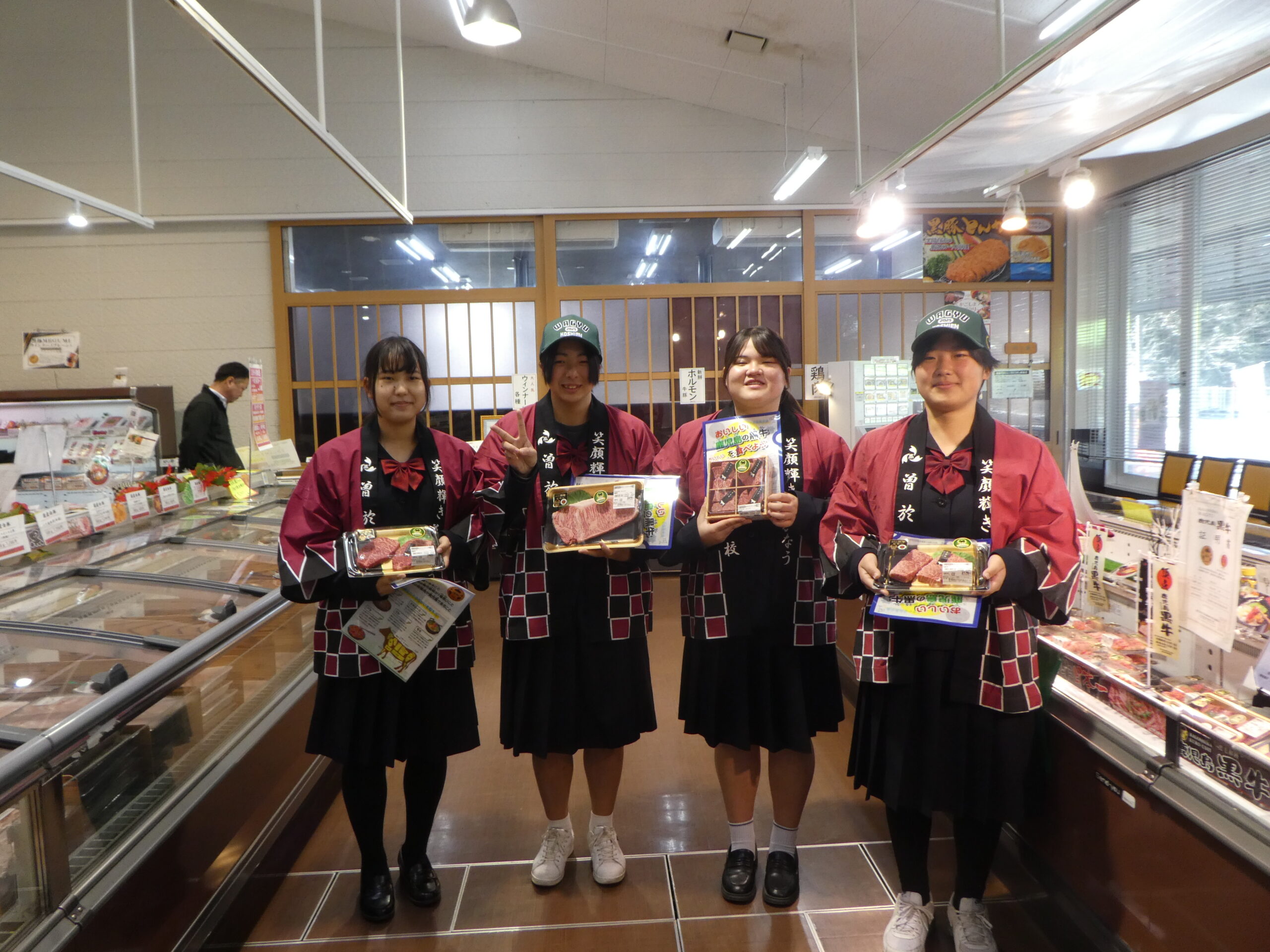 和牛甲子園出品牛」曽於高校の生徒が育てた鹿児島黒牛を限定販売しま