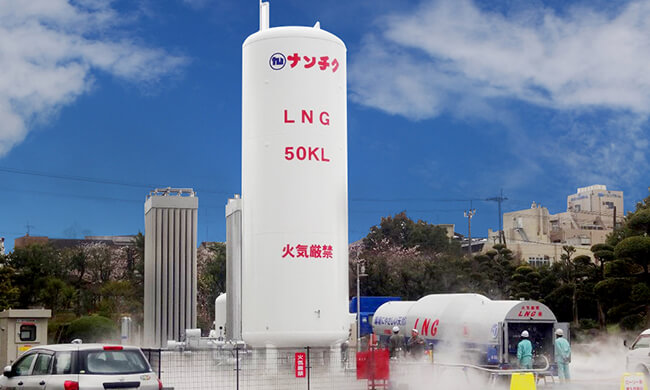 LNGガスの取り組み