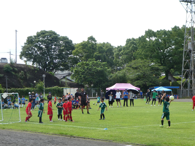 キッズサッカー大会への協賛