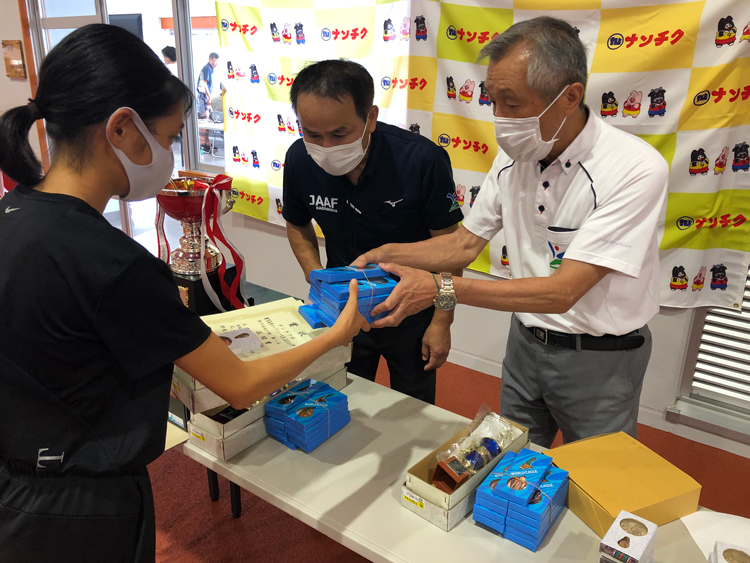 ロードリレー大会への協賛